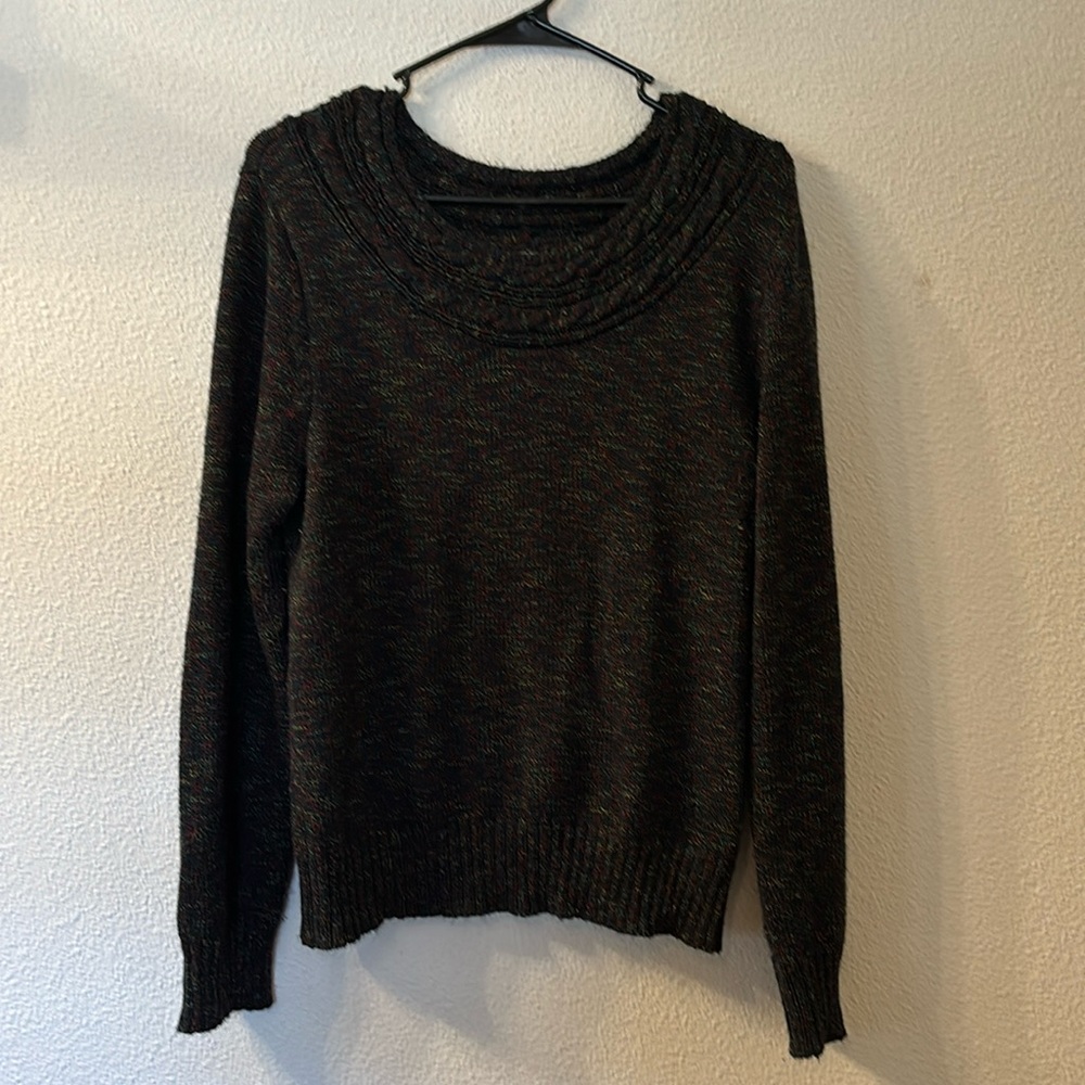 Christopher and Banks speckled sweater size large